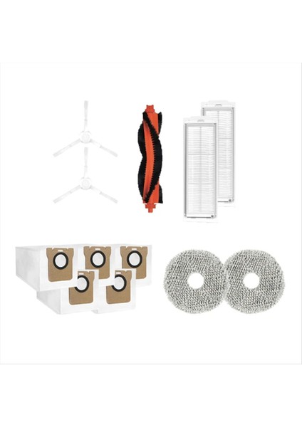 Xıaomı Mıjıa Omni M30 PRO/C107 Yan Ana Fırça Filtresi Toz Torbası (Yurt Dışından)