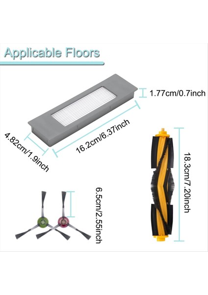 Ecovacs Deebot Ozmo T8 Robot Süpürge Yedek Parçaları (Yurt Dışından) fiyatları