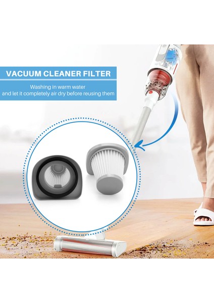 Midea SC861 SC861A Elektrikli Süpürge Yedek Parçaları Için 2 Adet (Yurt Dışından) indirimleri