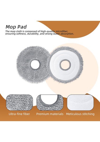 Dreame For Xiaomi Robot Vacuum Vakum Fırçası Hepa Filtre Paspas Bezi (Yurt Dışından) fiyatları