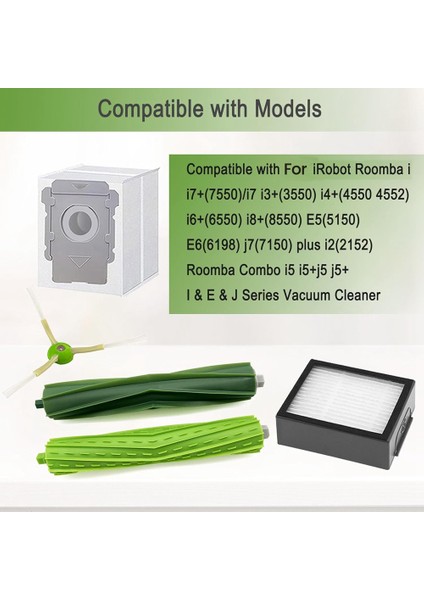 Irobot Roomba I3 I3+ I7 I7+ Serisi Için Yedek Parçalar (Yurt Dışından) fiyatları