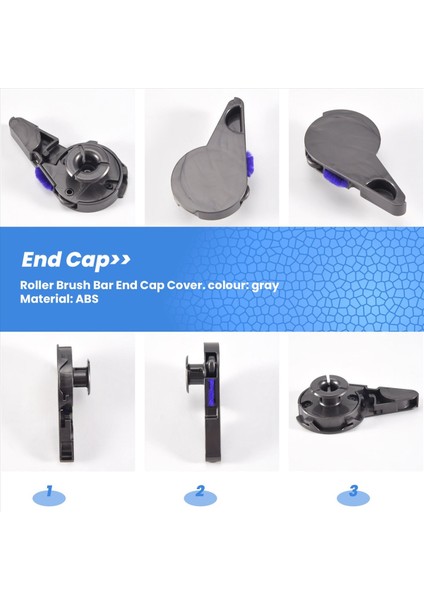 Dyson Digital Slim, V8 Slim Temizleyici Için Rulo Fırça Çubuğu Uç Kapağı (Yurt Dışından) indirimleri