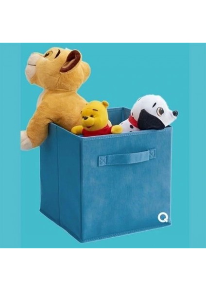 İEG® Çok Amaçlı Kullanım Dekoratif Dolap İçi Düzenleyici Organizer Katlanabilir Kutu