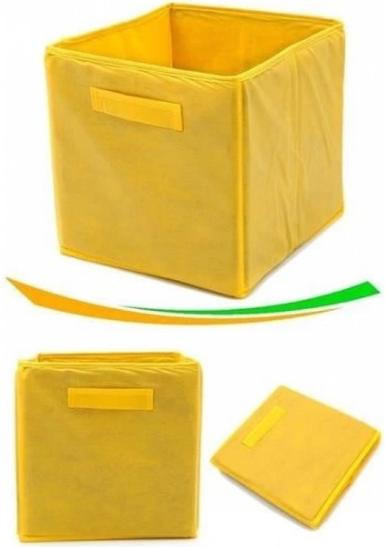 İEG® Çok Amaçlı Kullanım Dekoratif Dolap İçi Düzenleyici Organizer Katlanabilir Kutu fırsatları