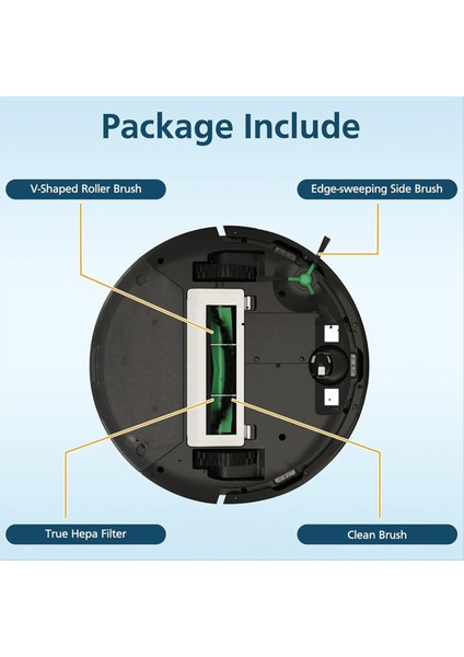 Irobot Roomba Essential Serisi Ana Yan Fırça Hepa Filtresi Için (Yurt Dışından) indirimleri