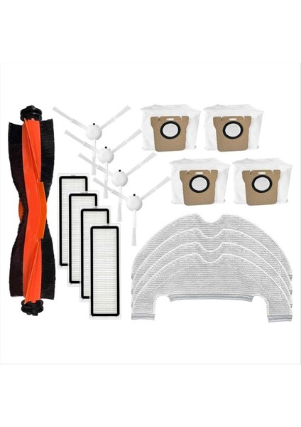 Ana Yan Fırça Hepa Filtre Paspas Bezleri Toz Torbası Değişimi (Yurt Dışından)