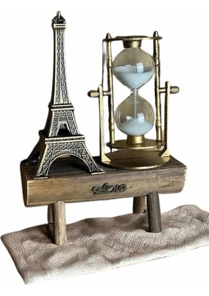 Eyfel Kuleli Kum Saati Dekoratif Hediyelik Eşya Retro Eyfel Kulesi - SBS3855-9285 modelleri