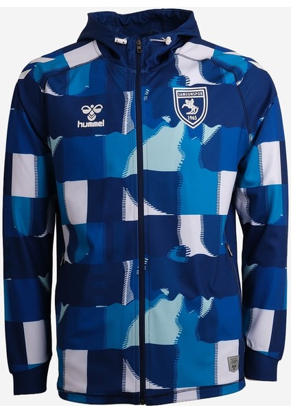 25/26 Hummel Samsunspor Maç Önü Kapüşonlu Üst Eşofman
