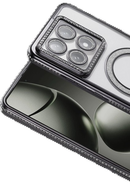 Xiaomi Mi 14T Pro Joke Simli Magneticsafe Kılıf - SIYAH-(5796) - N687J017-M51687 fiyatları