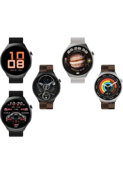 Yeni Nesil Akıllı Saat Çağrı Cevaplayabilen Plastik 47 mm Uyumlu Kordon - SBS9029-8406 modelleri