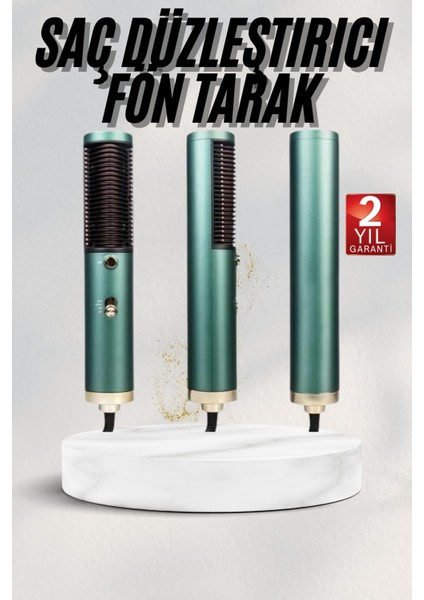 Fön Tarak Saç Düzleştirici Saç Kurutma Makinesi Sıcak Hava Fırçası - SBS8118-4336
