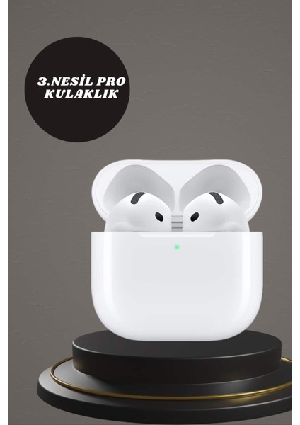 7 Kordonlu Akıllı Saat ve 3.nesil Kulaklık Dokunmatik Ekran Sesli Görüşme Yapa - SBS1167-3873 fırsatları