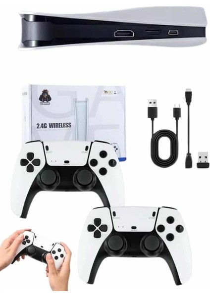 4K Hd Klasik Retro Game Box 3000 Oyunlu Çift Kollu Çift Kişilik Oyun Konsolu - SBS4991-7303 indirimleri