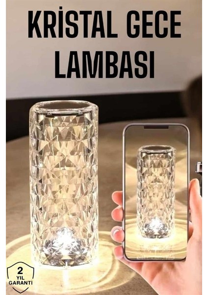 Kristal Dokunmatik ve Kumandalı Masa ve Gece Lambası - SBS7947-4785 fiyatları