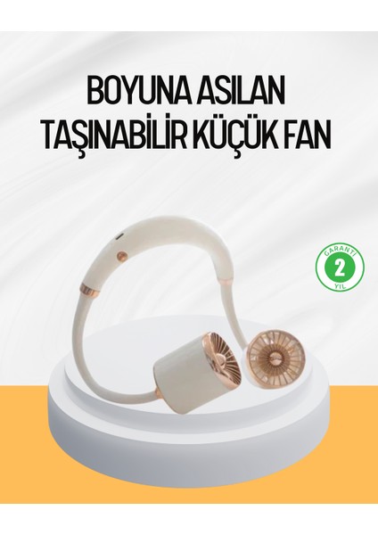 Katlanabilir Asılabilir Fan USB Şarjlı Hafif ve Sessiz Tasarım - SBS1443-8797