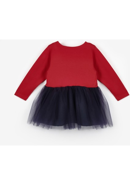 Lacivert Yılbaşı Temalı Magic Mottolu Kız Çocuk Elbise - Claire fiyatları