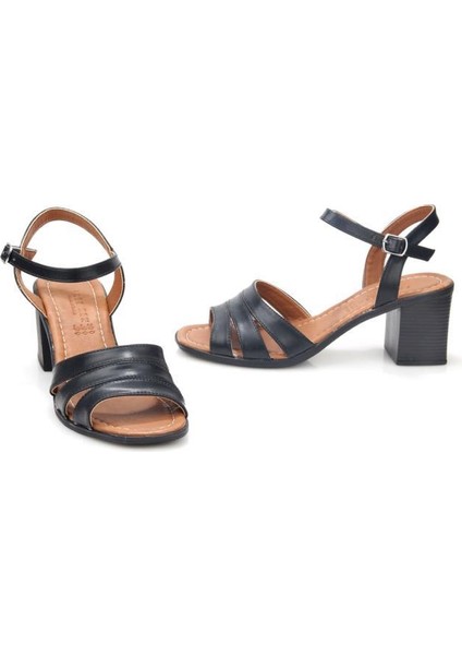 Frzn 03241 5 cm Topuklu Kadın Sandalet fırsatları