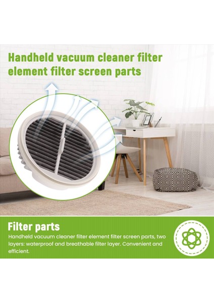 Xiaomi Mijia El Süpürgesi Için 2 Adet Hepa Filtre (Iki Paket) (Yurt Dışından) indirimleri