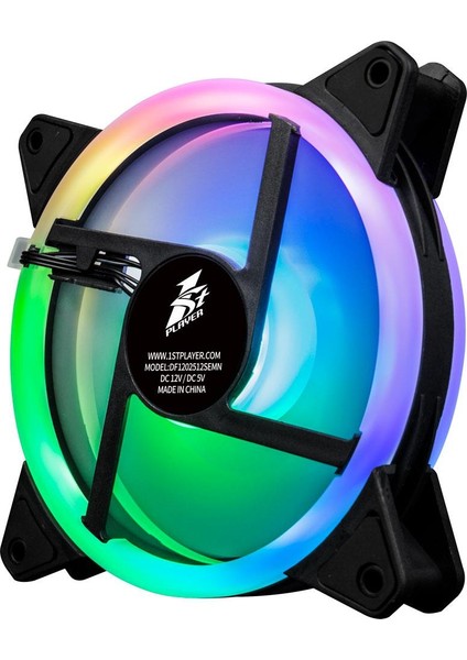 M7 120MM Argb Pwm Tekli Siyah Kasa Fanı modelleri