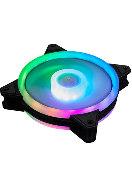 M7 120MM Argb Pwm Tekli Siyah Kasa Fanı fırsatları