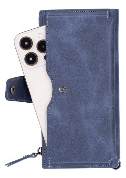 Lozan Hanger 6.5 Inch Uyumlu Deri Kartlıklı Kılıf Antik Mavi fırsatları