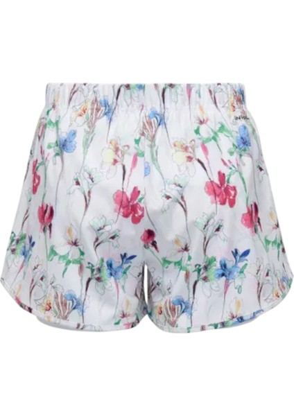 Kadın Çiçekli Astarlı Şort 15287721 fiyatları