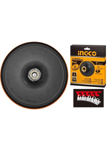 APP0111151 Flanşlı Polisaj Tabanı