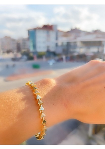 Kadın Xuping Çelik Bileklik