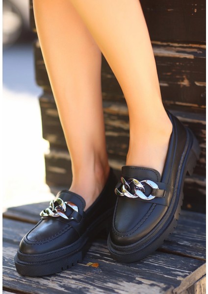 Mtxdpn Biga Siyah Cilt Ayakkabı (Numara: 37) indirimleri