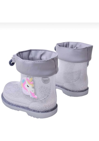 Bimbi Unıcornıo Glitter Gri Kız Çocuk Yağmur Botu indirimleri