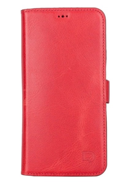 Apple iPhone 13 Pro Max Uyumlu Deri Cüzdanlı Kılıf Nar Çiçeği fiyatları