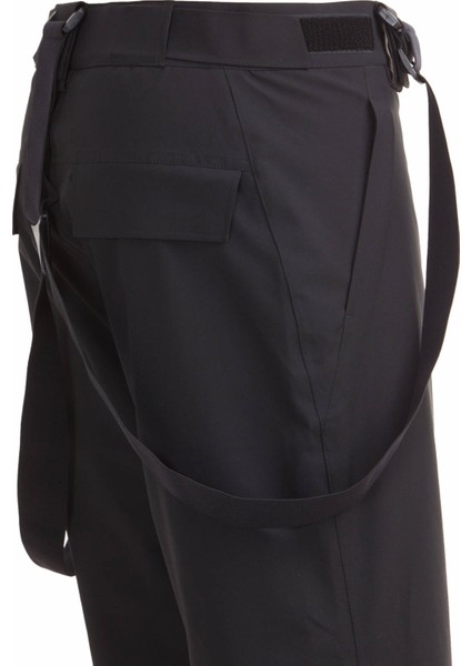 Siyah Düz Dokuma Regular Fit Casual Pantolon