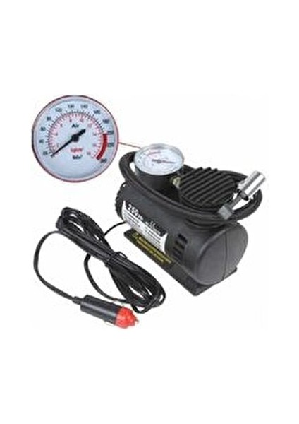 Oto Araç Mini Kompresör Hava Kompresörü 12 V 250 Psı Araba Hava Pompası Lastik Şişirici Taşınabilir modelleri