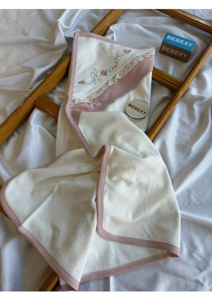 Çiçek Baskılı Kundak Battaniye Pembe fiyatları