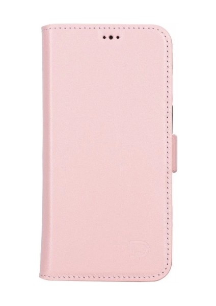 Apple iPhone 13 Pro Uyumlu Deri Cüzdanlı Kılıf Toz Pembe fiyatları
