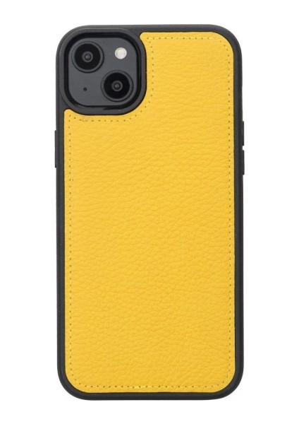 Apple iPhone 14 Plus Uyumlu Deri Cüzdanlı Kılıf Mwwn FL12 Sarı modelleri
