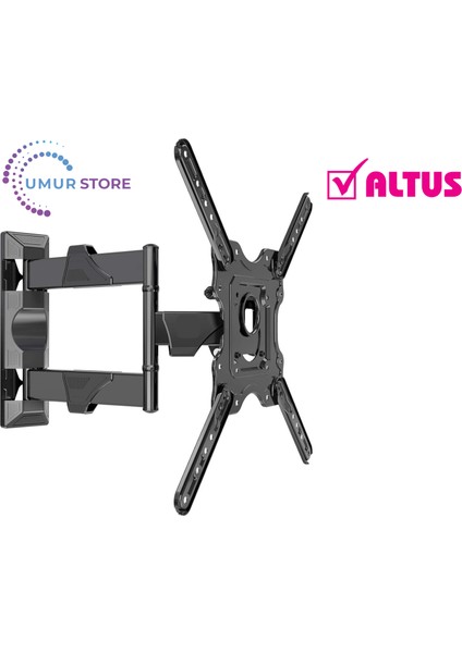 AL50 UHD 9823 Uyumlu LCD LED Tv Hareketli Duvar Askı Aparatı