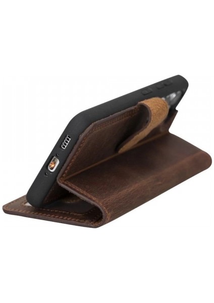 Samsung Galaxy S23 Uyumlu Deri Cüzdanlı Kılıf G2 Kahve fiyatları