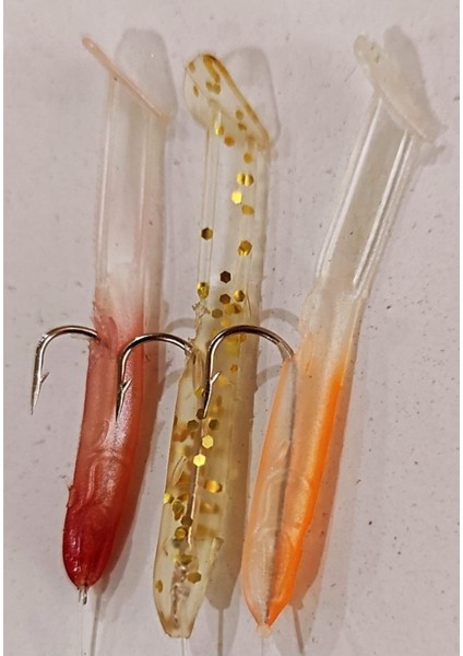 Top Arkası Levrek - Turna - Çinekop - Istavrit - Tırsi - Lüfer Silikon Balık Seti fiyatları