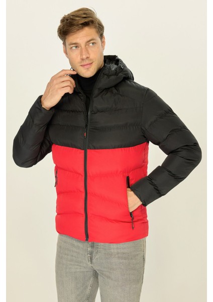 Erkek Rüzgar Geçirmez Suya Dayanıklı Kışlık Şişme Dolgulu Mont modelleri