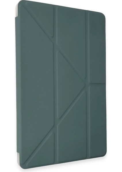 Huawei Honor Pad 9 Kılıf Kalemlikli Mars Tablet Kılıfı - Koyu YEŞIL-(5796) fiyatları