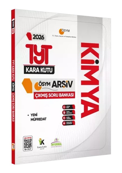 2026 YKS-TYT KİMYAnın Kara Kutusu ÖSYM Çıkmış Soru Havuzu Bankası Konu Özetli Dijital Çözümlü