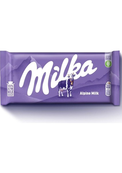 Alpine Milk 100G – Klasik Sütlü Çikolata Tablet