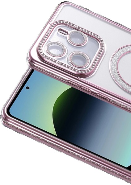 Xiaomi Redmi Note 14 4g Joke Simli Magneticsafe Kılıf - PEMBE-(5796) - N409J852-M36409 fiyatları