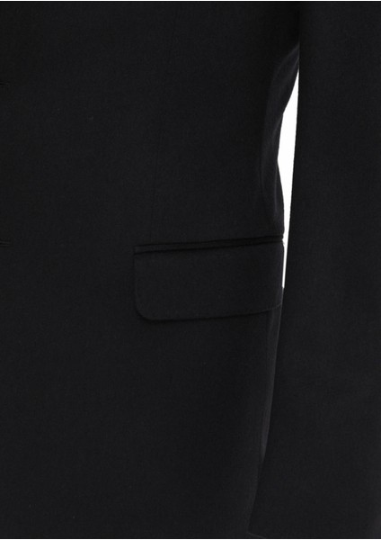 Lacivert Düz Regular Fit %100 Kaşmir Ceket fırsatları