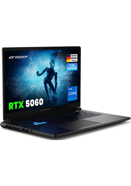 Defender 17 P1 MD62757 Intel Core i7 13620H 16GB 1TB SSD RTX5060 Freedos 17.3" Taşınabilir Bilgisayar fiyatları