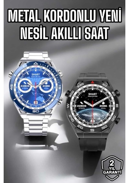 Akıllı Saat 2024 Model Arama Cevaplayan Uyku ve Sağlık Takibi - SBS7137-3984