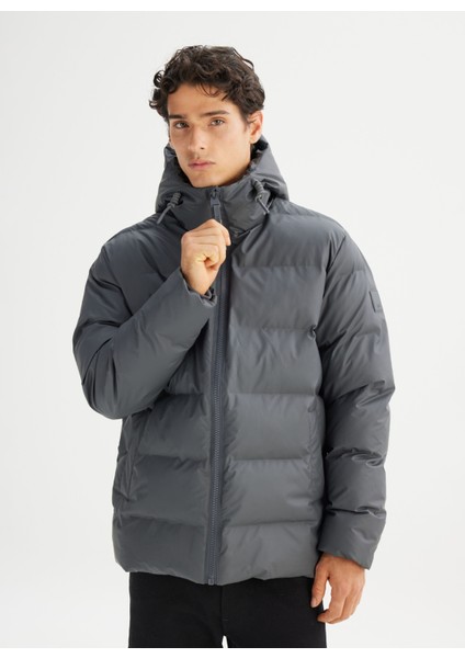 Gri Erkek Mont L2520263035 Gri Mont