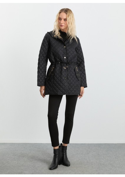 Siyah Kadın Mont 25KSL6160 modelleri