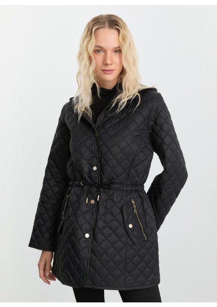 Siyah Kadın Mont 25KSL6160 indirimleri